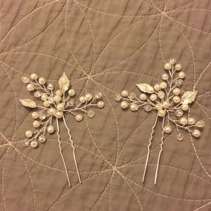 Beautiful BHLDN hair pins. New!